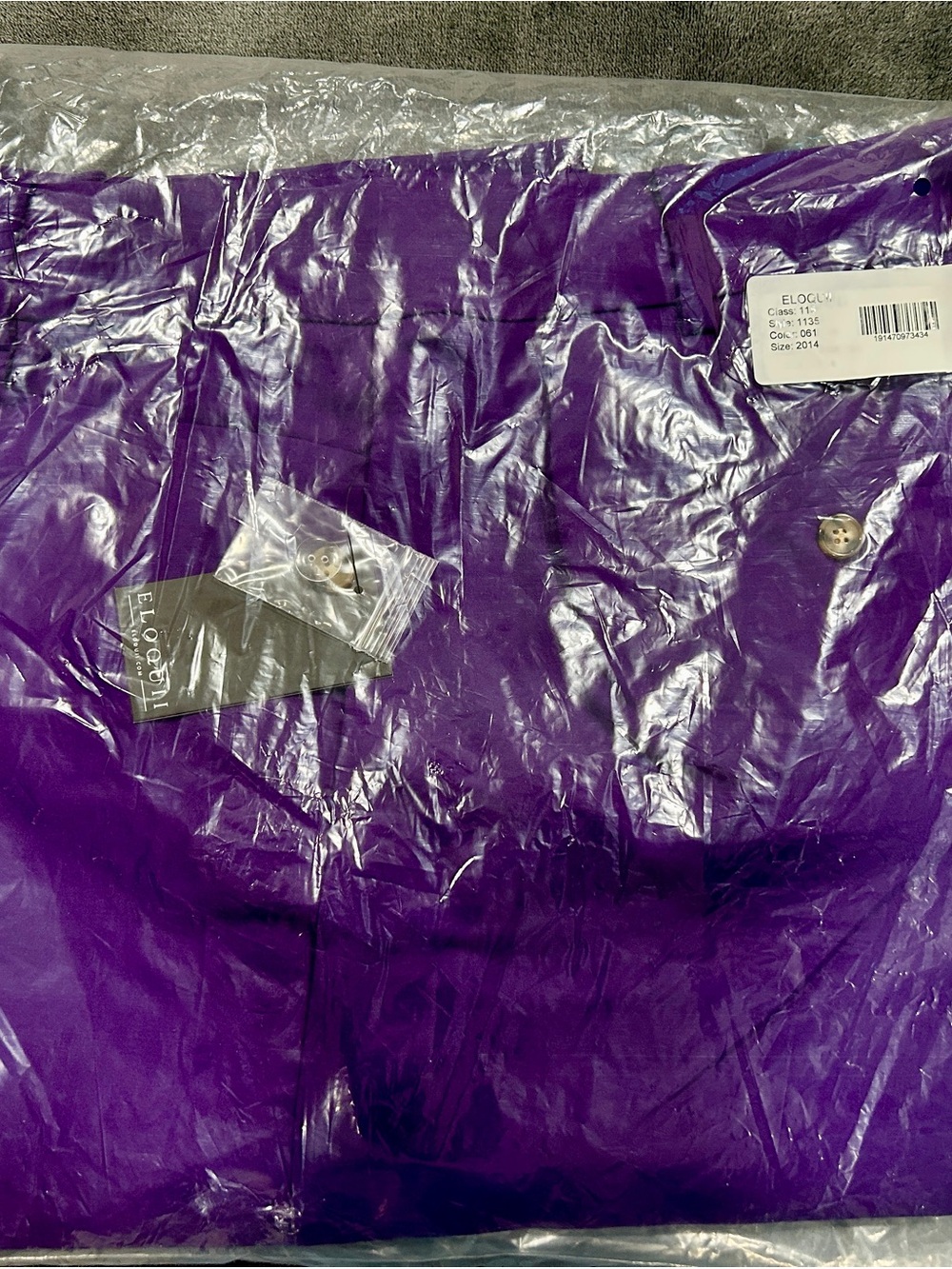 ELOQUII Kady Fit Double-Weave Pants 14R NWT Purple